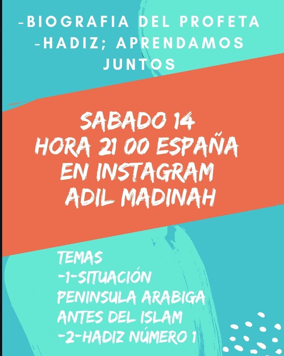 Biografía del Profeta ﷺ y hadiz. Clase en directo
