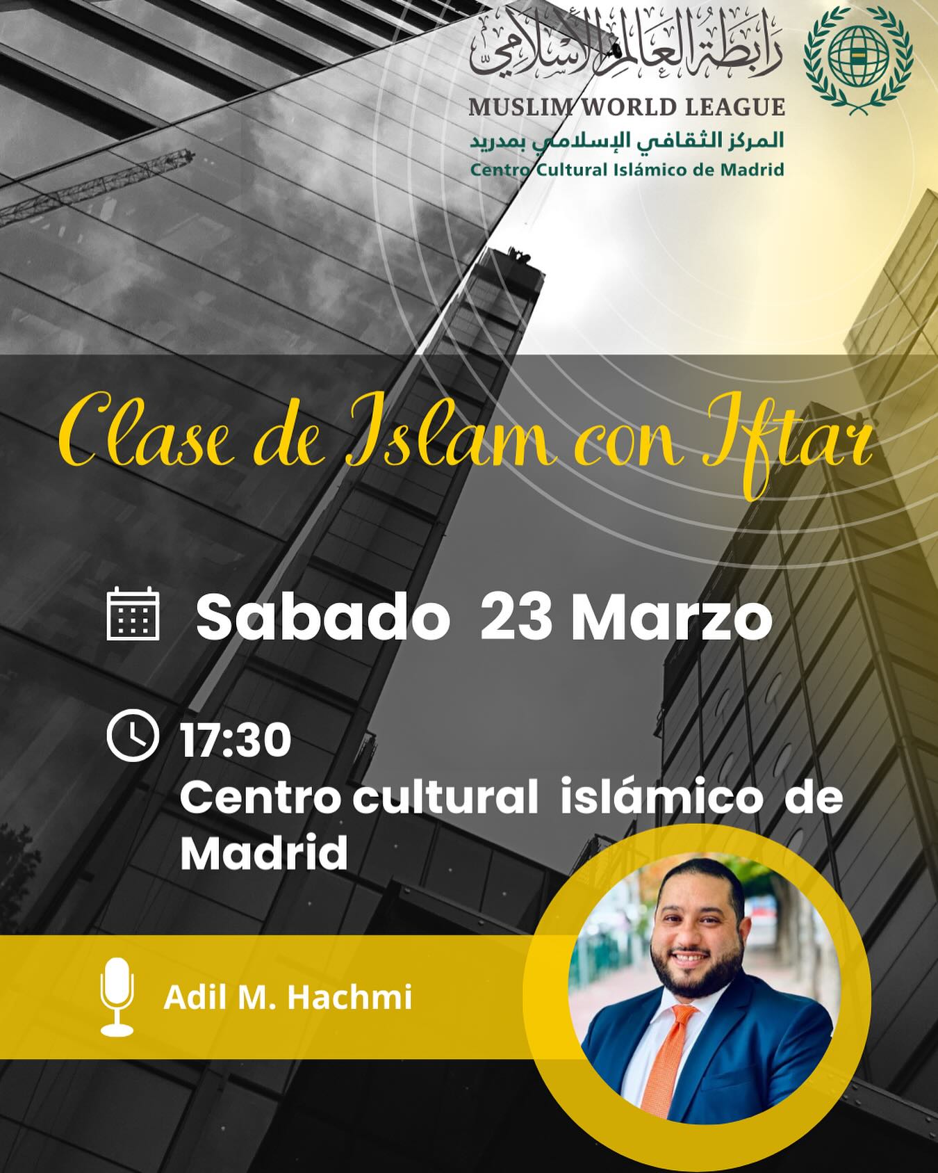 Clase de Islam con iftar